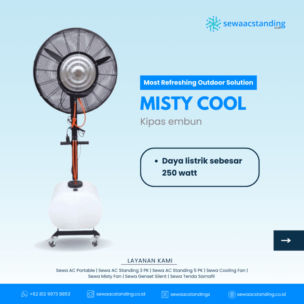 Sewa Kipas Blower untuk Hajatan Depok @ sewaacstanding.co.id