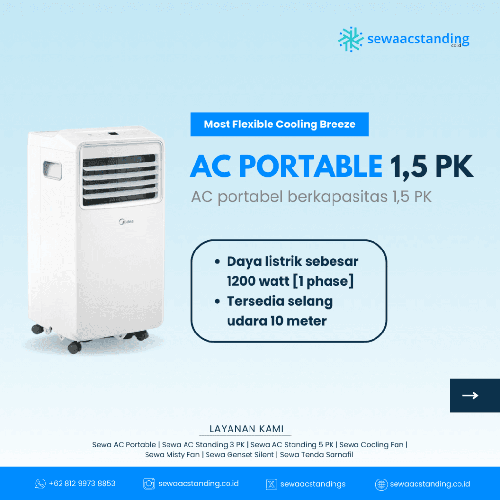 Sewa AC Portable 1.5PK 