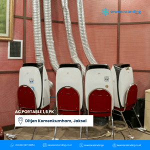 AC Portable 1,5 Pk @ Ditjen Kemenkumham Jakarta Selatan