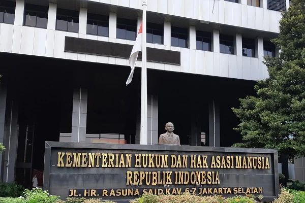 Gedung Kementerian Hukum dan Hak Asasi Manusia
Sumber foto: kabar24.bisnis.com
