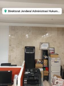 Sewa AC standing 5PK - Kemenkumham, Jakarta Selatan