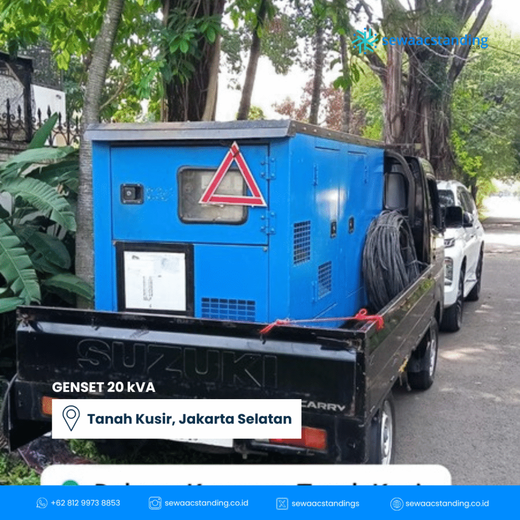 Sewa Genset Silent 20 kVA - Tanah Kusir, Jakarta Selatan