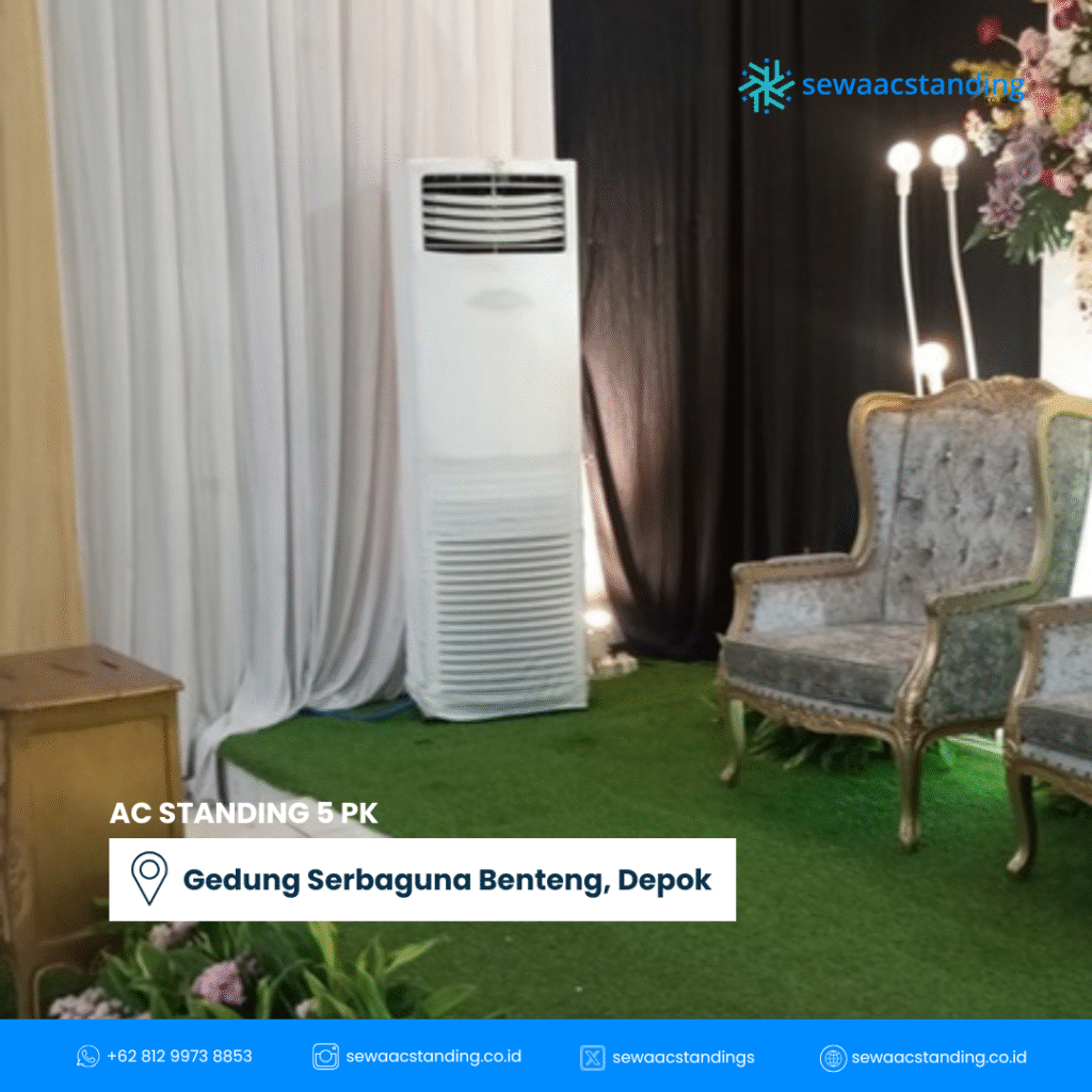 AC standing 5PK - Gedung Serbaguna Benteng, Depok